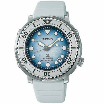 Horlogeband Seiko SRPG59K1 / 4R35-04Z0 / R03L015J0 Staal Wit 20mm